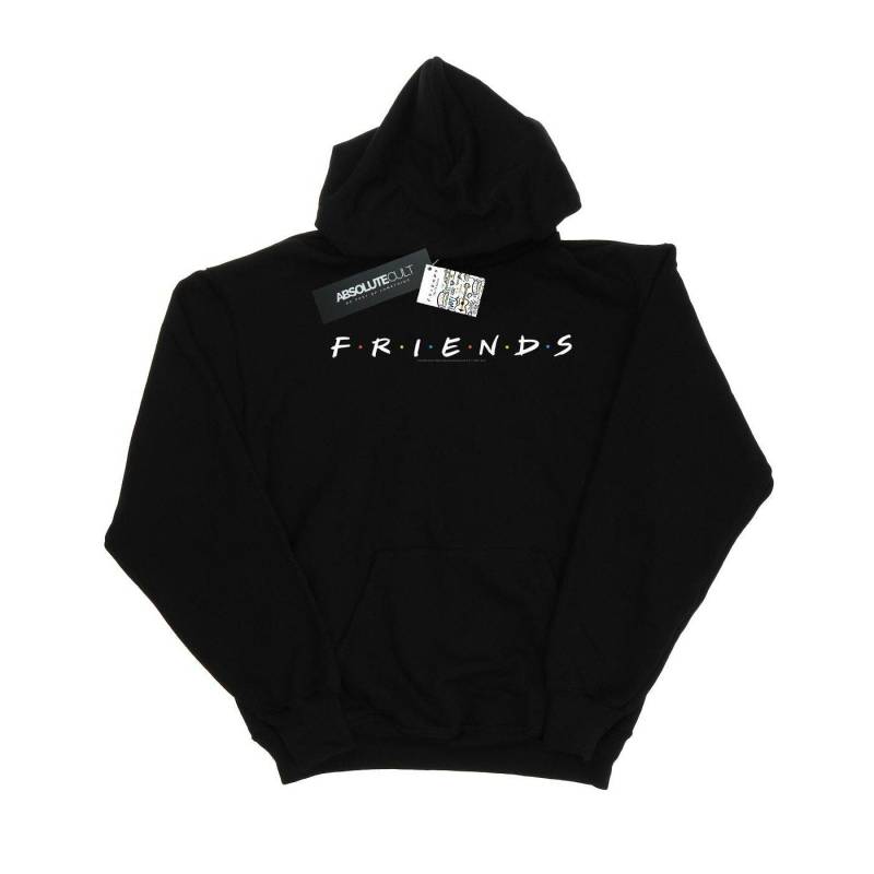 Text Logo Kapuzenpullover Herren Schwarz S von Friends