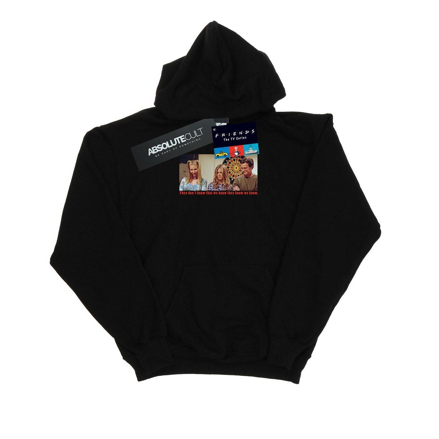 They Don't Know That We Know Kapuzenpullover Jungen Schwarz 116 von Friends