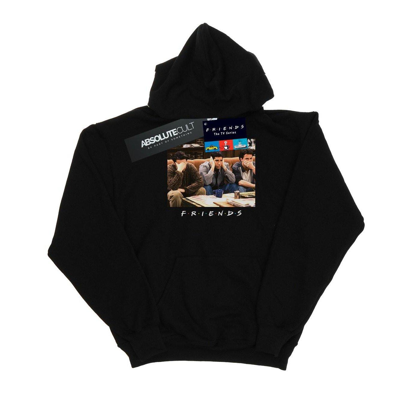 Three Wise Guys Kapuzenpullover Jungen Schwarz 116 von Friends