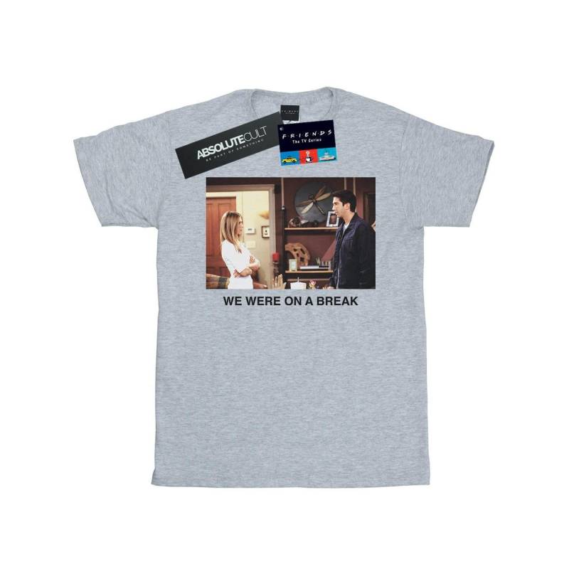 We Were On A Break Photo Tshirt Herren Grau 3XL von Friends