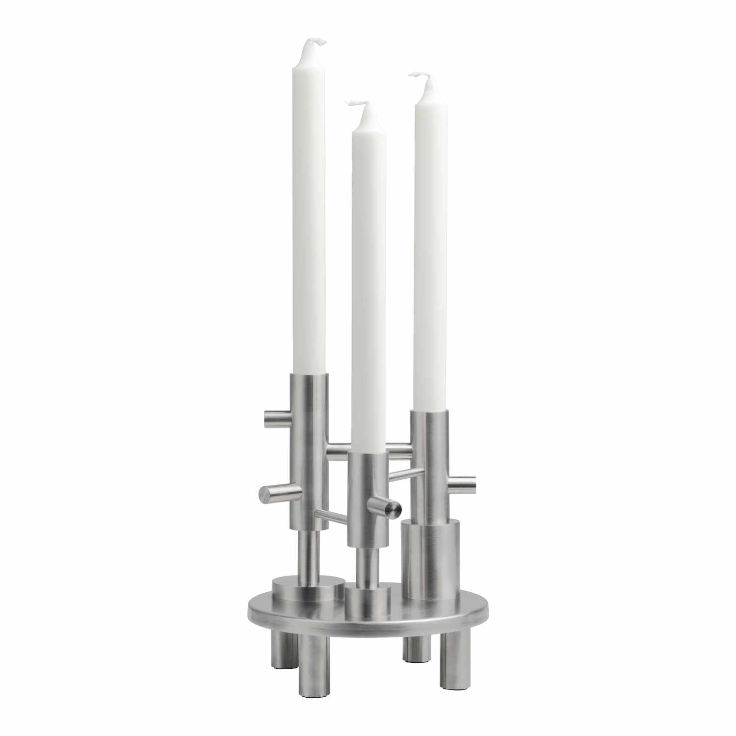 CANDLEHOLDER L Steel 3er-Kerzenständer von Fritz Hansen