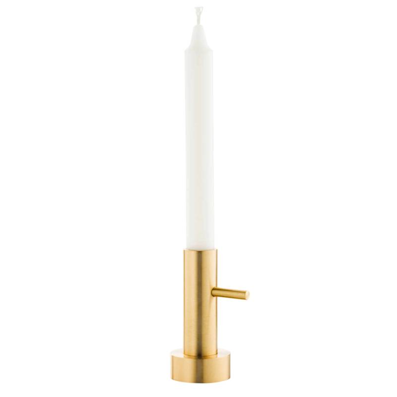 CANDLEHOLDER Single #1 Kerzenständer, Ausführung messing von Fritz Hansen