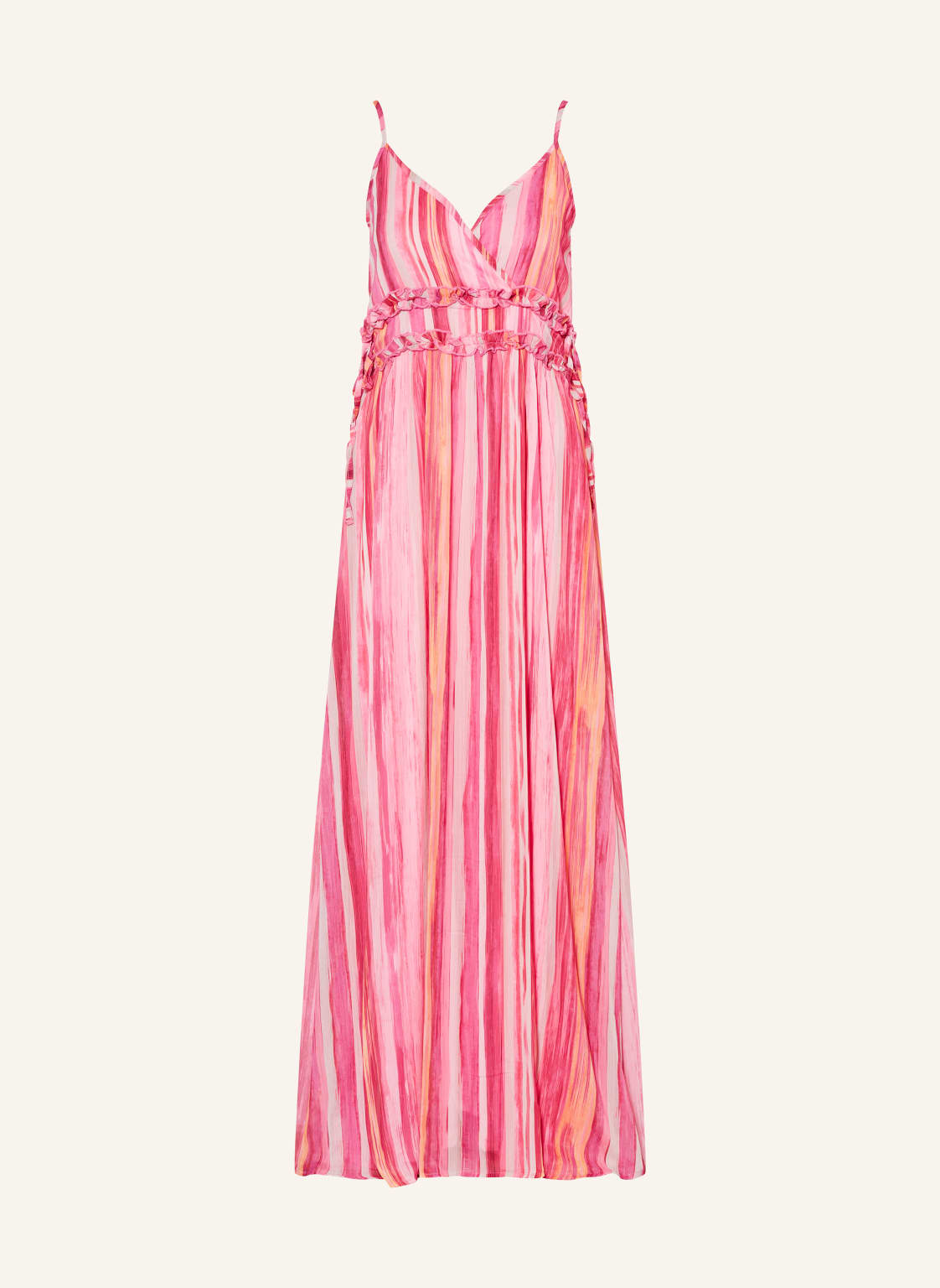 Frogbox Kleid Mit Rüschen pink Frogbox Kleid Mit Rüschen pink von FrogBox