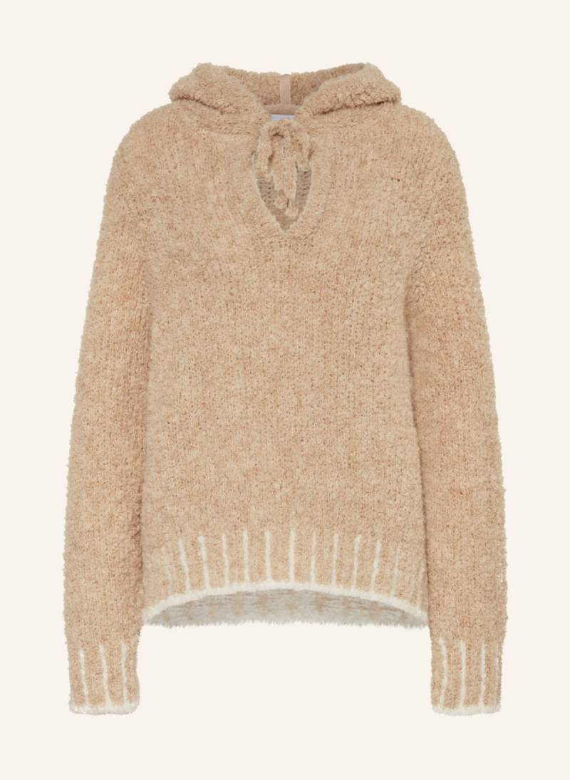 Frogbox Pullover Mit Alpaka beige von FrogBox