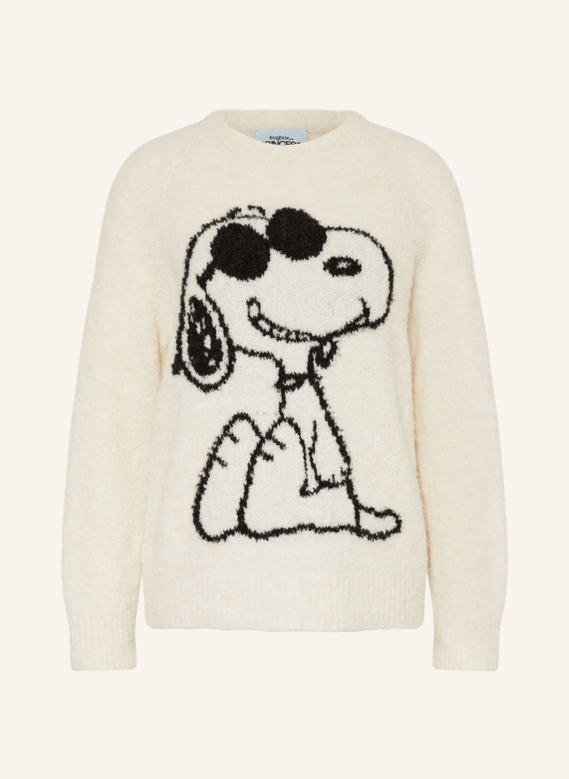 Frogbox Pullover Mit Alpaka weiss Frogbox Pullover Mit Alpaka weiss von FrogBox
