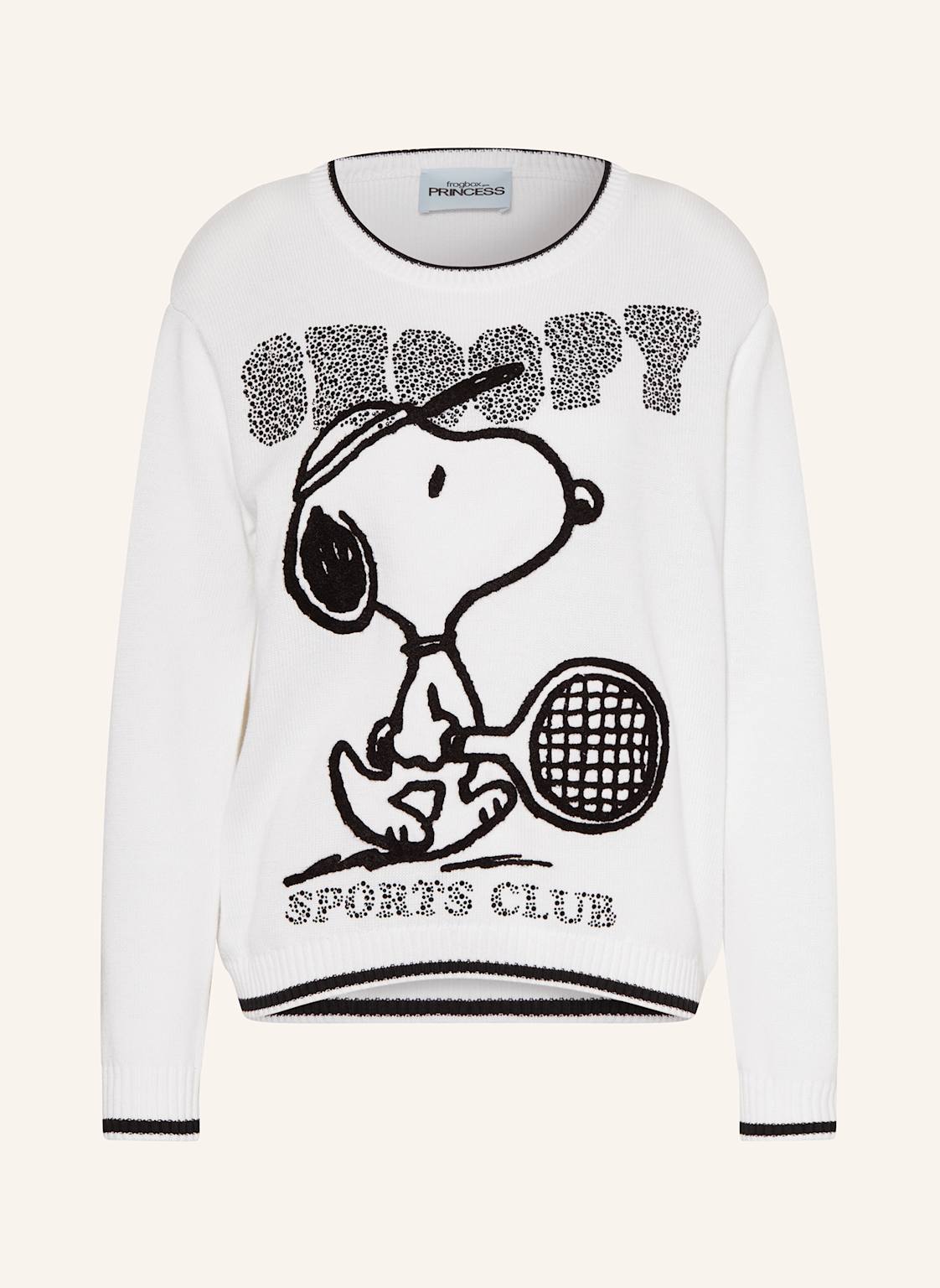 Frogbox Pullover Mit Schmucksteinen weiss Frogbox Pullover Mit Schmucksteinen weiss von FrogBox