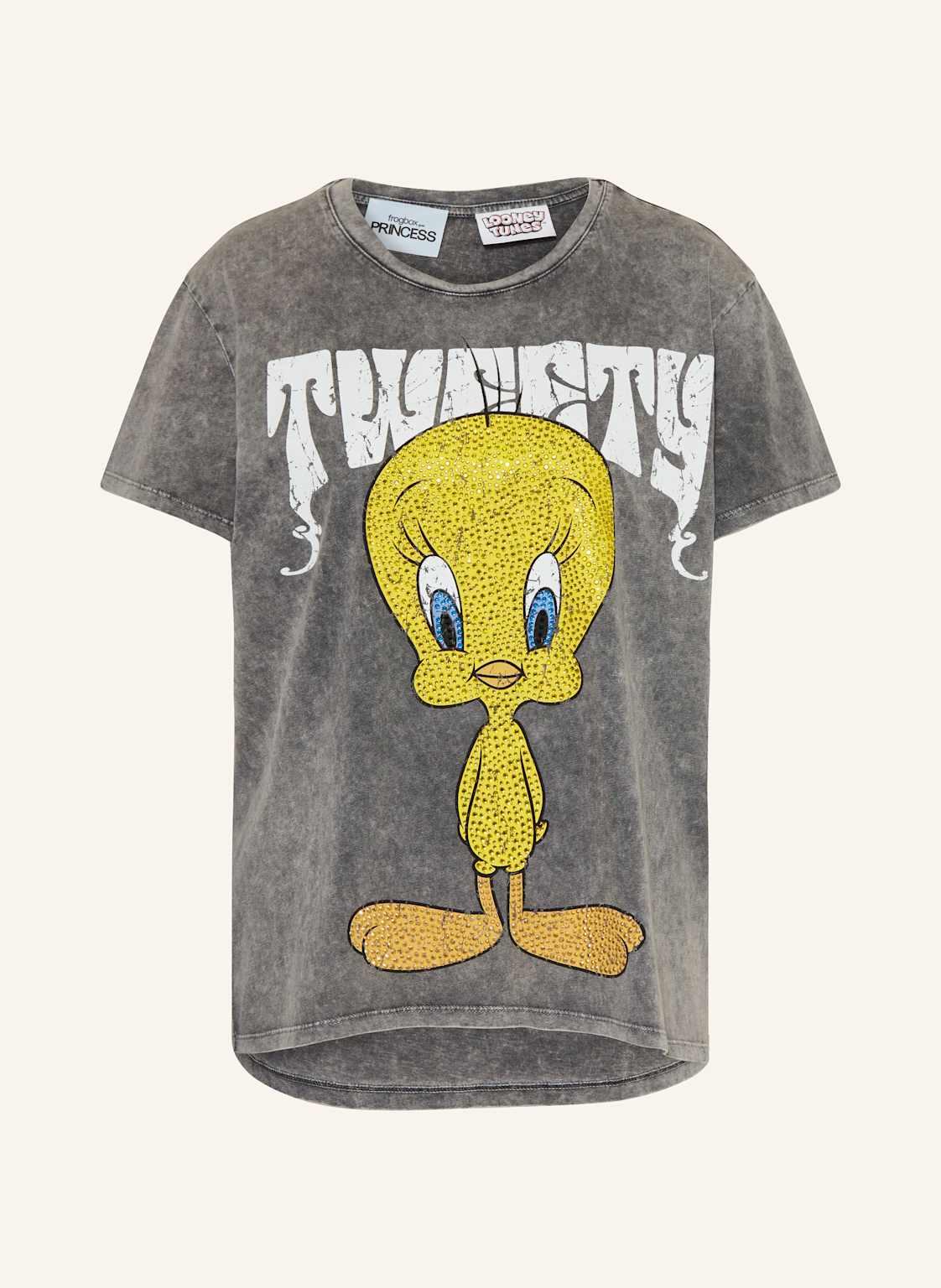 Frogbox T-Shirt Mit Schmucksteinen grau Frogbox T-Shirt Mit Schmucksteinen grau von FrogBox