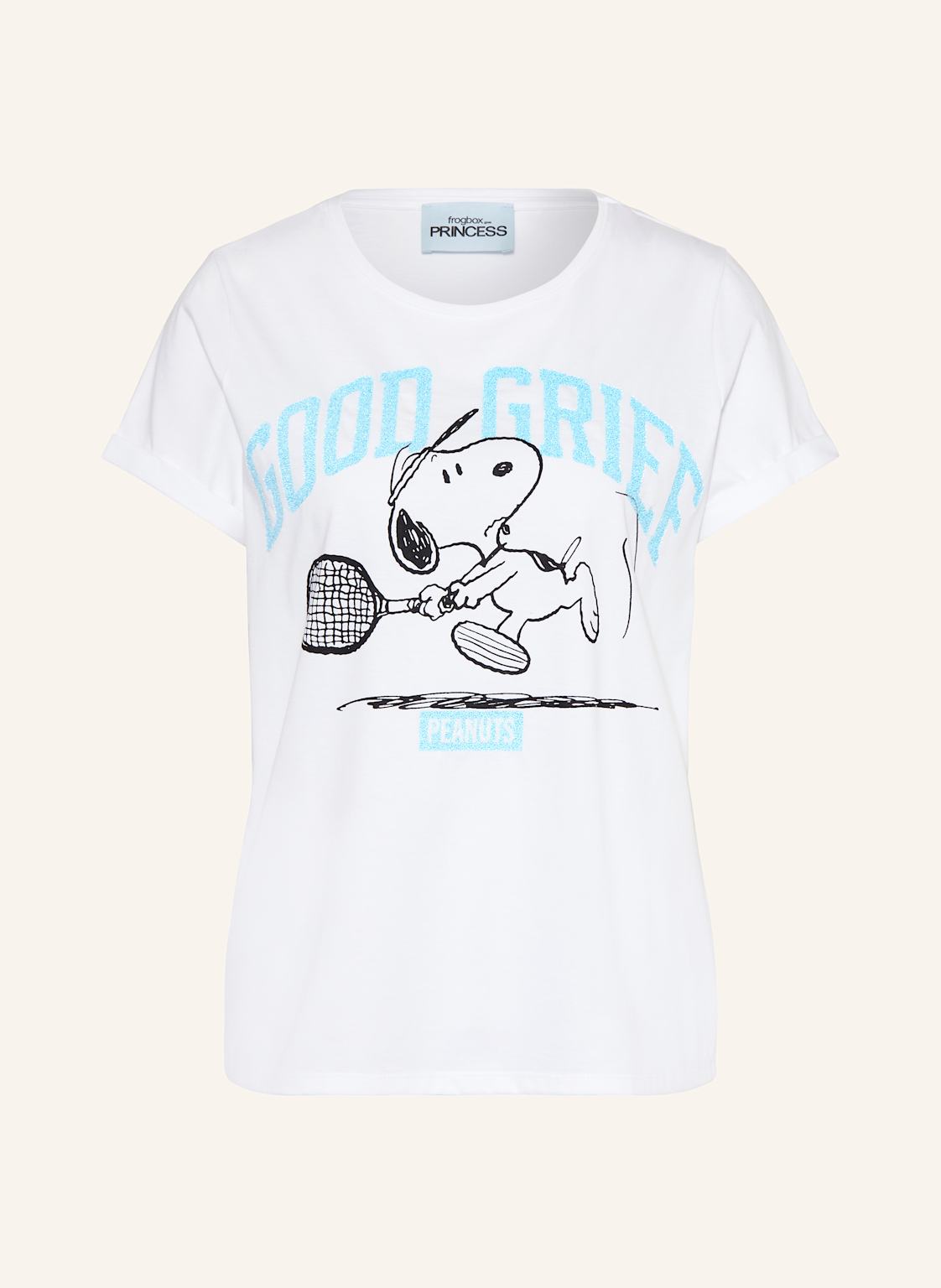 Frogbox T-Shirt Mit Schmucksteinen weiss von FrogBox