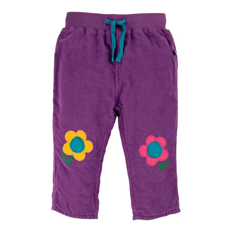 Cordhose Blumen Knee Patch von Frugi