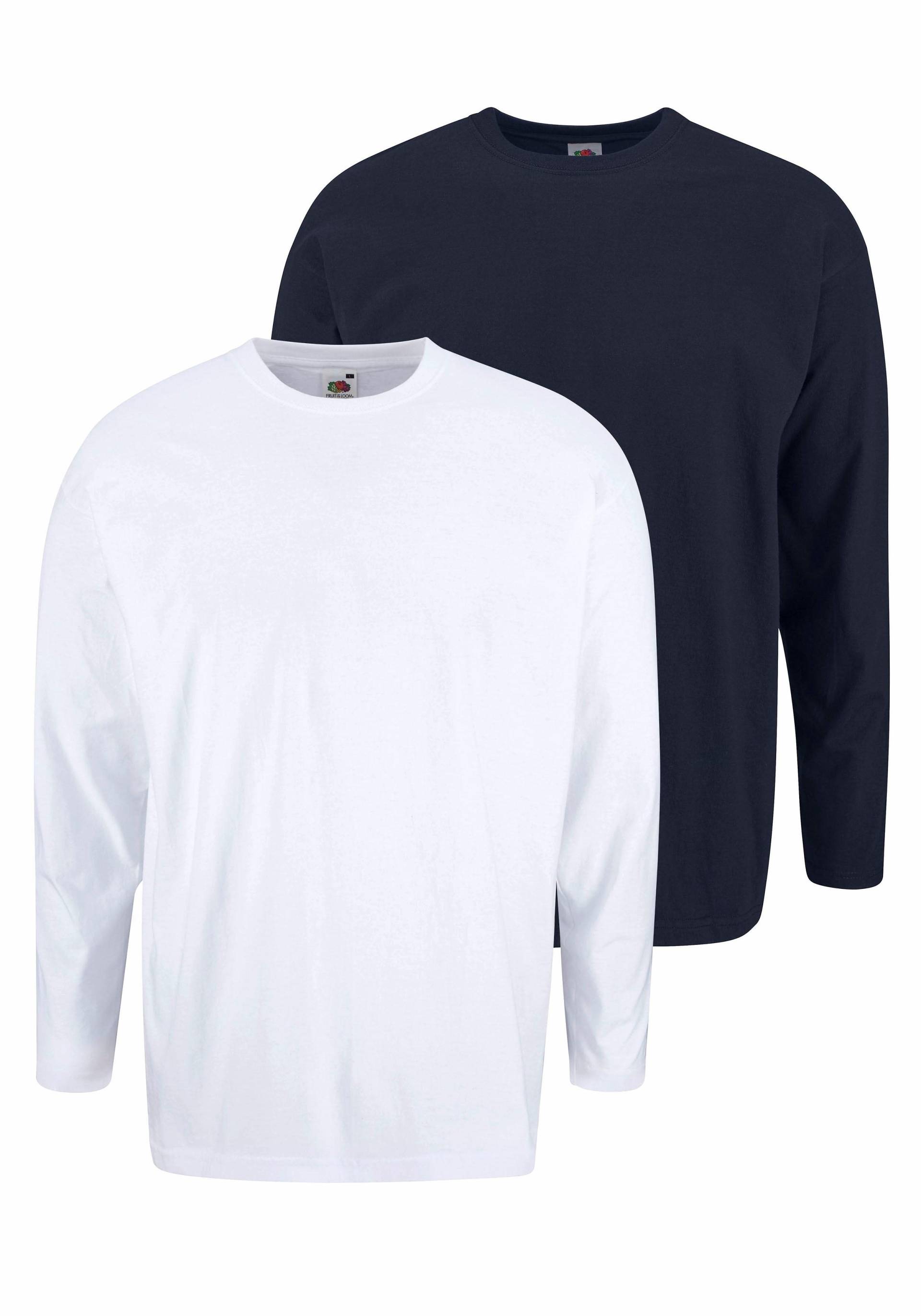 Fruit of the Loom Langarmshirt, aus reiner Baumwolle Fruit of the Loom Langarmshirt, aus reiner Baumwolle von Fruit Of The Loom
