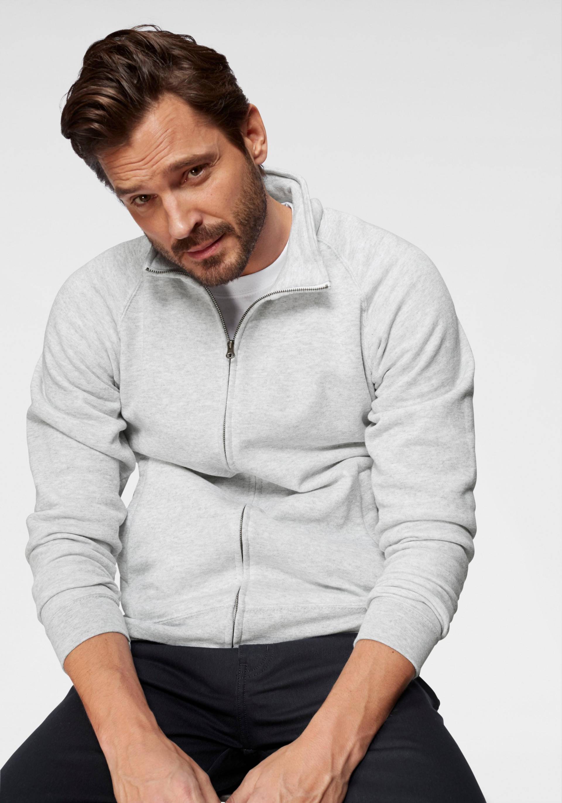 Fruit of the Loom Sweatjacke, aus Baumwollmischung Fruit of the Loom Sweatjacke, aus Baumwollmischung von Fruit Of The Loom