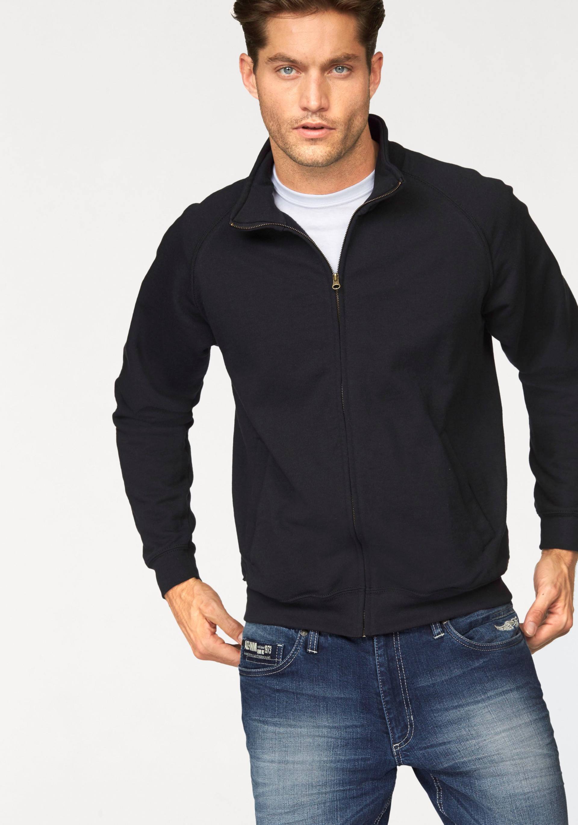 Fruit of the Loom Sweatjacke, aus Baumwollmischung Fruit of the Loom Sweatjacke, aus Baumwollmischung von Fruit Of The Loom