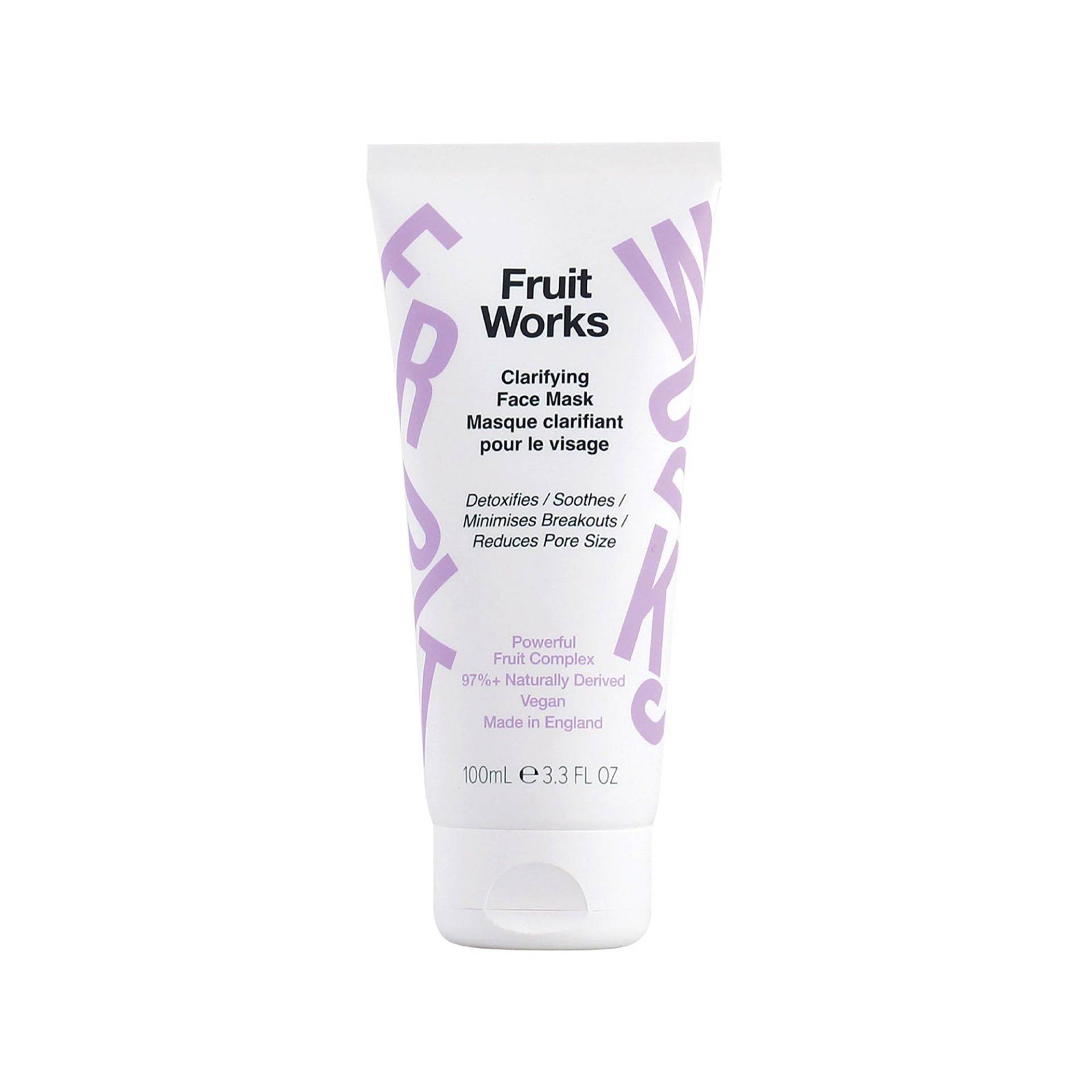 Porenverfeinernde Maske Mit Aha-fruchstäure Damen  100 ml von Fruit Works