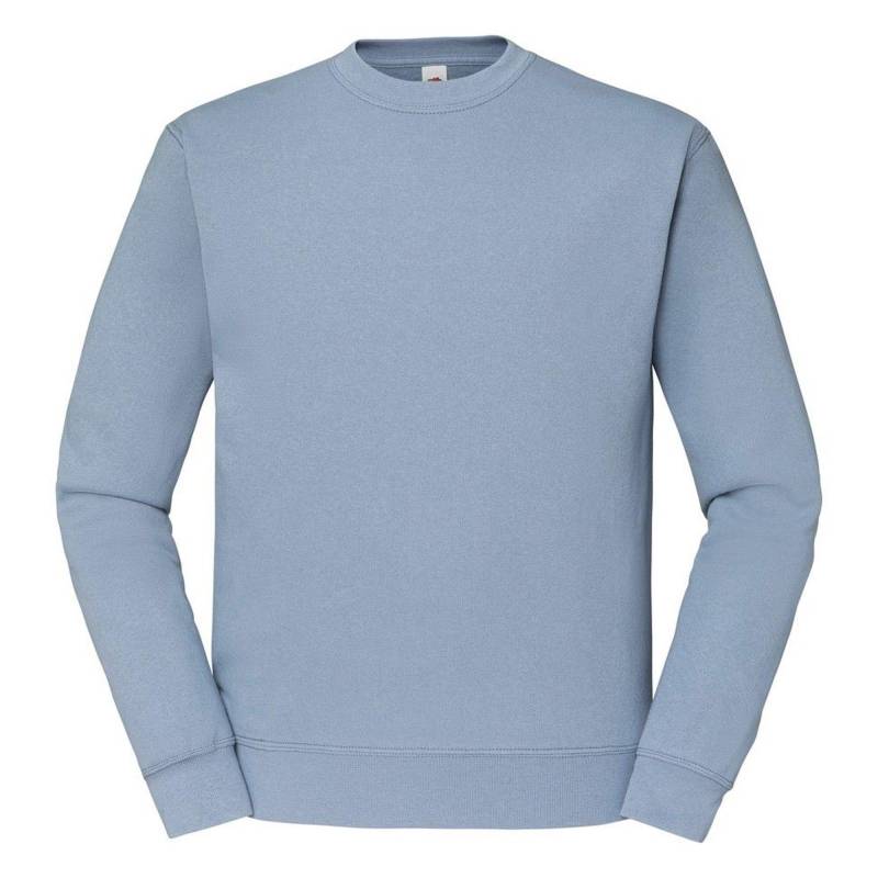 Classic 8020 Sweatshirt Herren Blau L von Fruit of the Loom