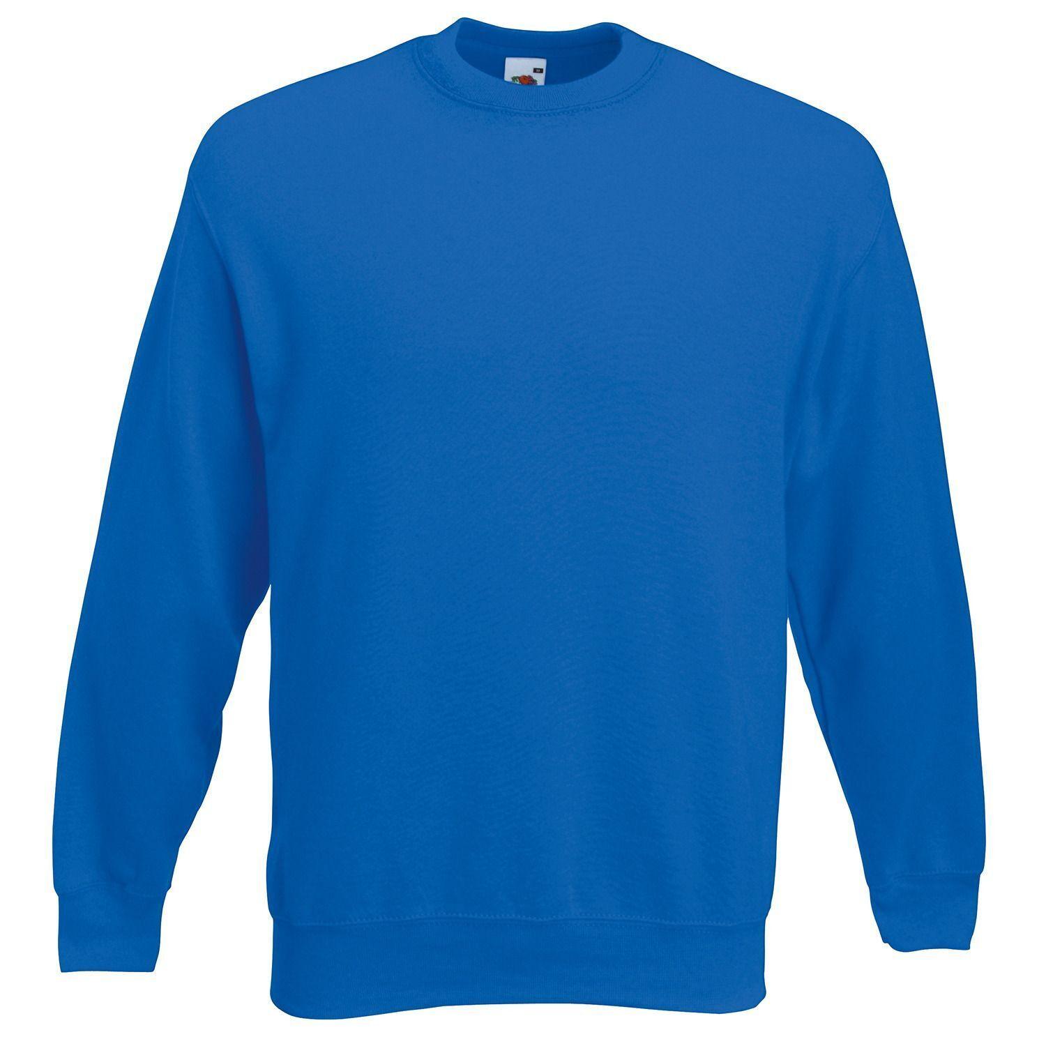 Classic 8020 Sweatshirt Herren Königsblau M von Fruit of the Loom