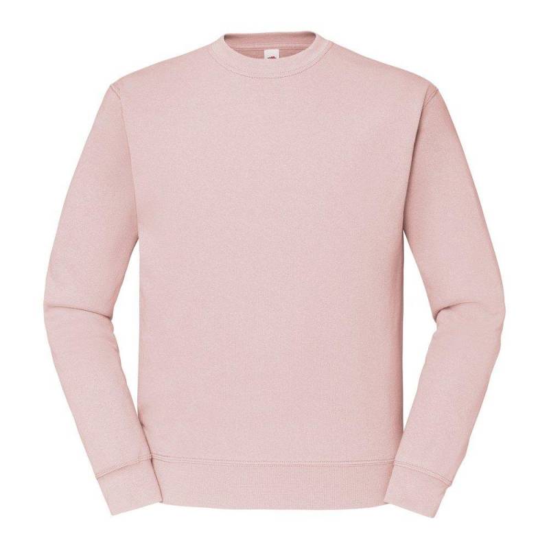 Classic 8020 Sweatshirt Herren Pink Teal L von Fruit of the Loom