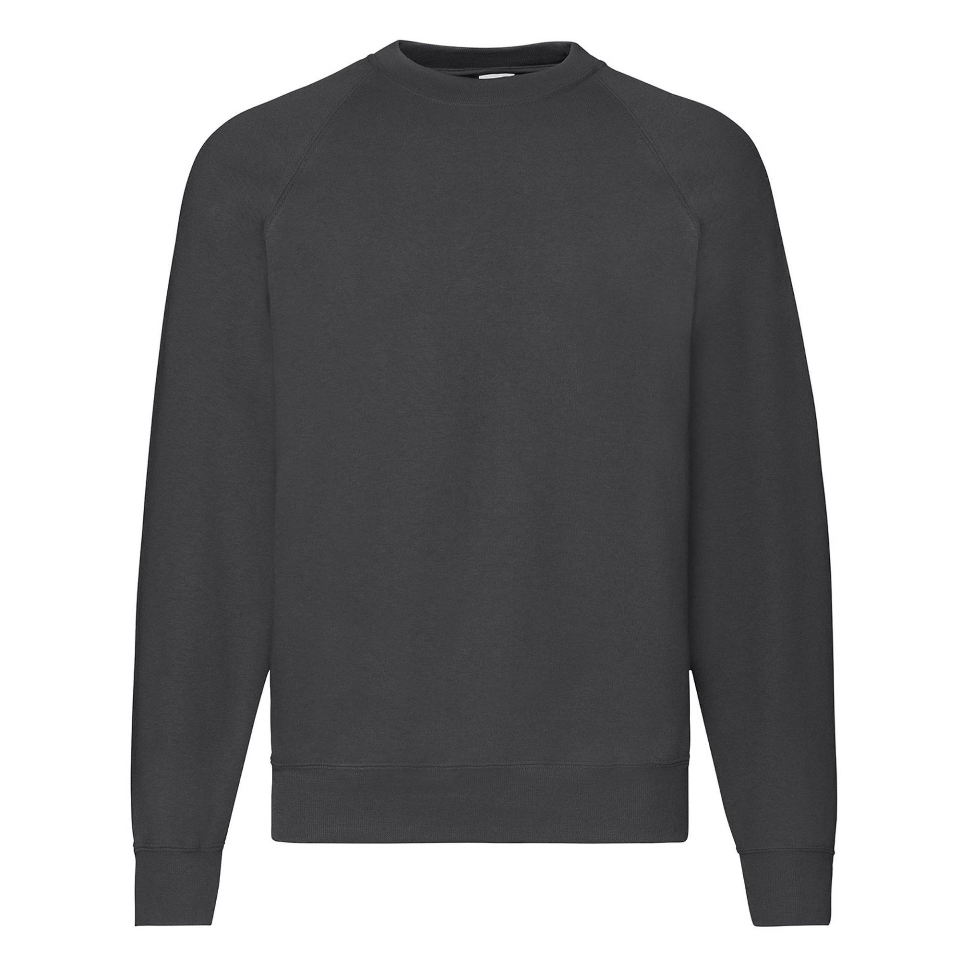 Fruit of the Loom - Classic 8020 Sweatshirt, für Herren, Taubengrau, Größe XL von Fruit of the Loom