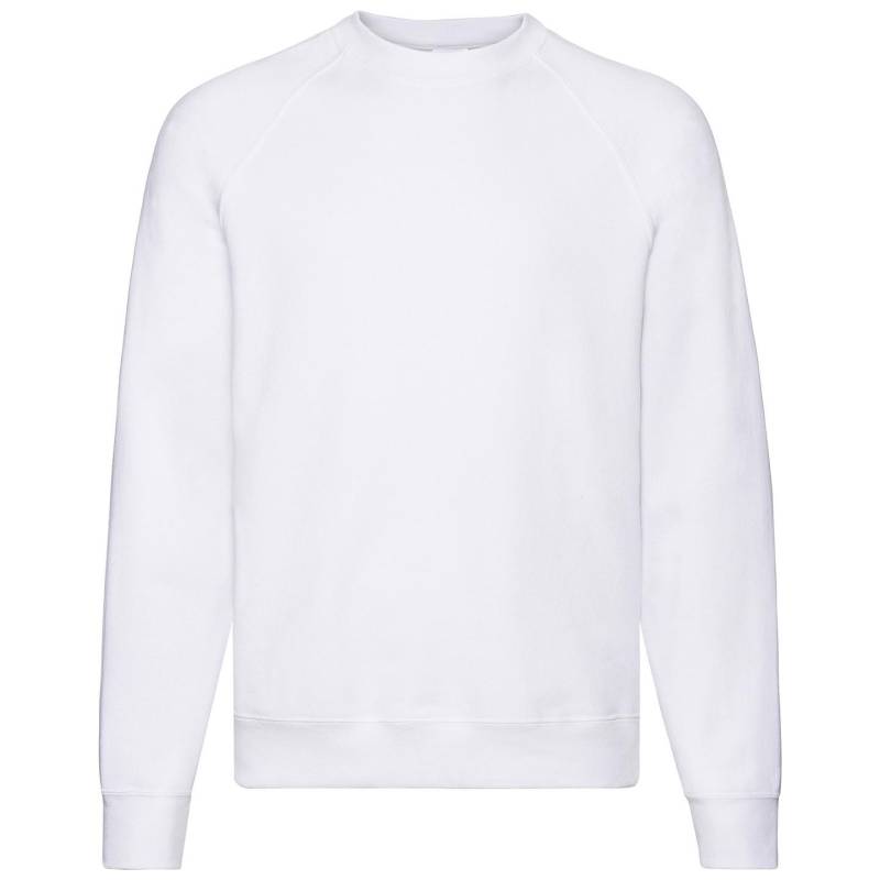 Fruit of the Loom - Classic 8020 Sweatshirt, für Herren, Weiss, Größe M von Fruit of the Loom