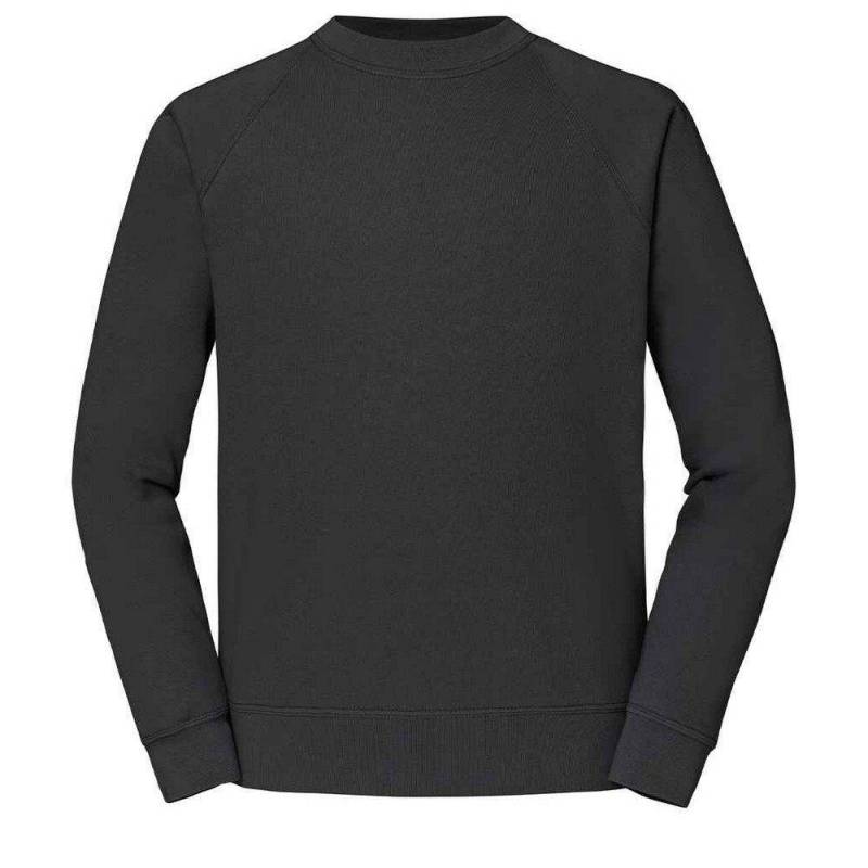 Classic Sweatshirt Raglanärmel Damen Taubengrau L von Fruit of the Loom