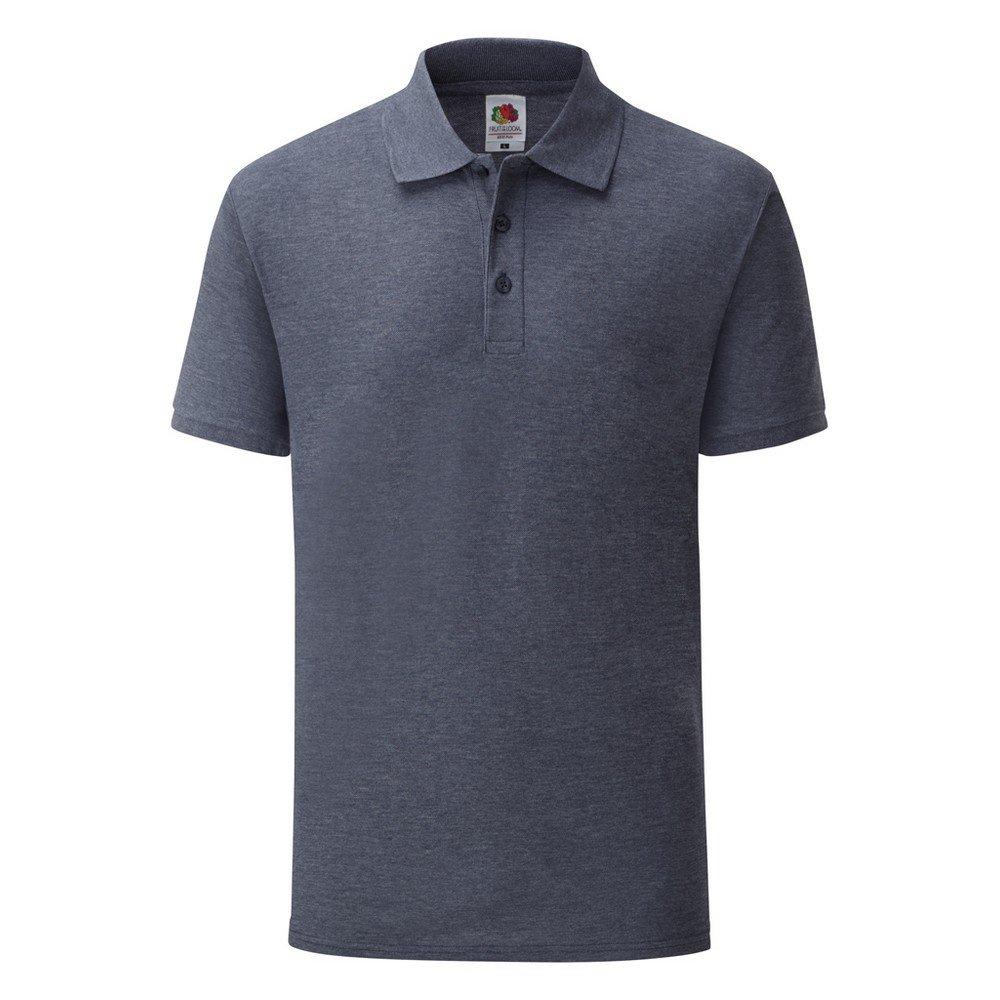 6535 Piqué Poloshirt, Kurzarm Herren Marine XXL von Fruit of the Loom