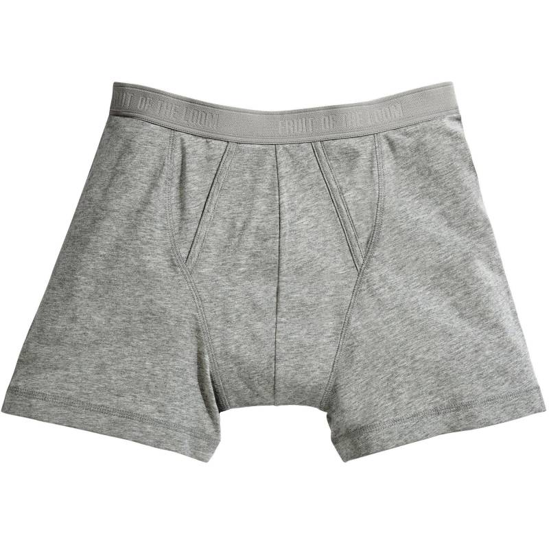 Boxershorts, 2erpack Herren Taubengrau M von Fruit of the Loom