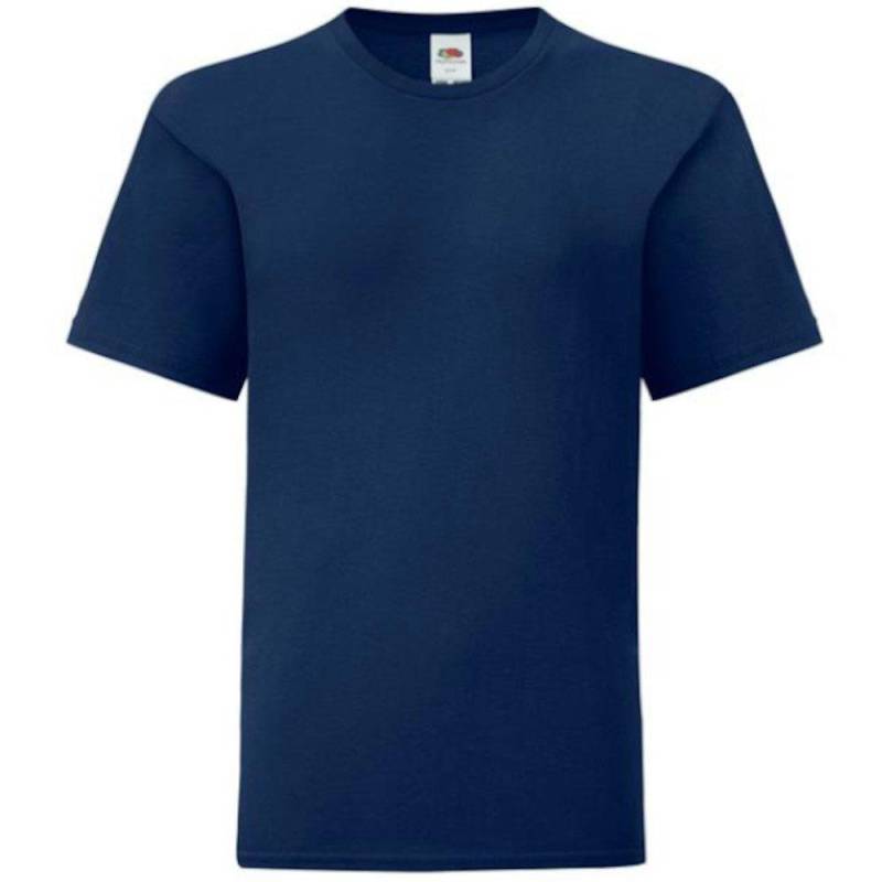 Iconic Tshirt Jungen Marine 116 von Fruit of the Loom