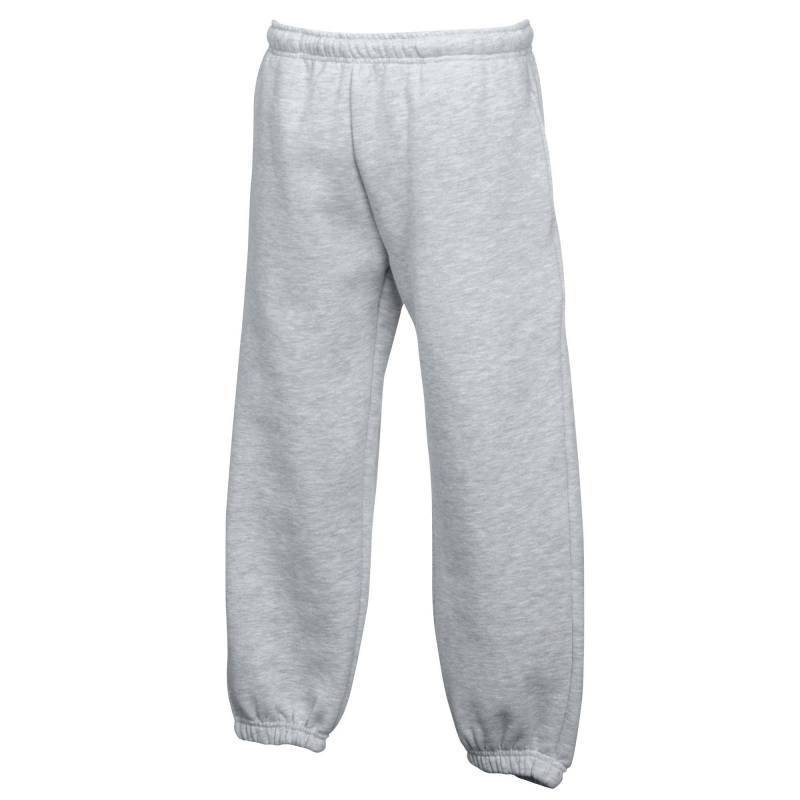 Jogging Hose Premium 7030 (2 Stückpackung) Unisex Grau 9-11A von Fruit of the Loom