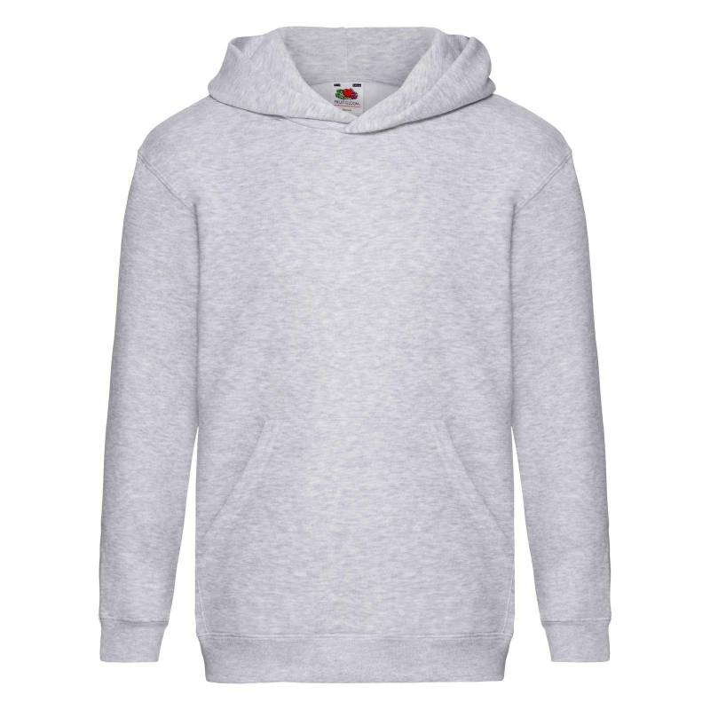 Kapuzenpullover Premium 7030 Jungen Grau 7-8A von Fruit of the Loom