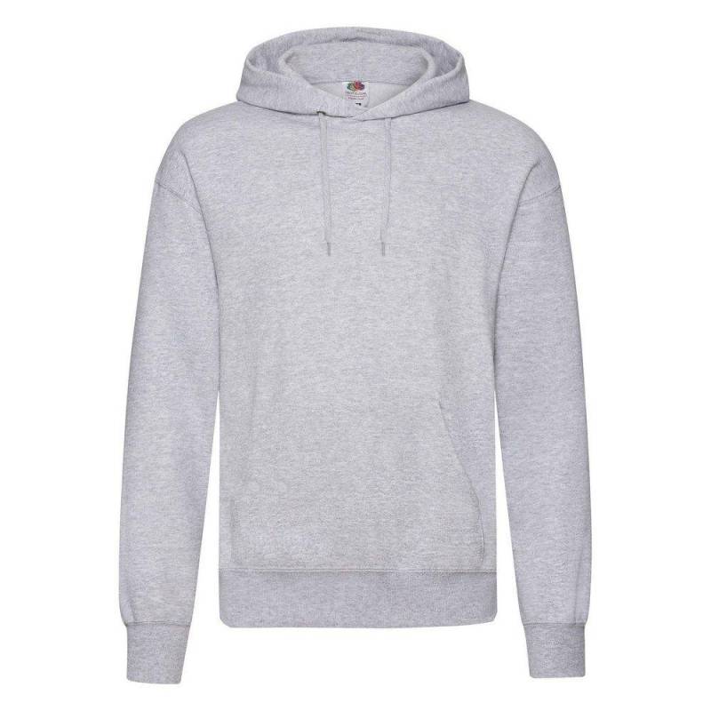 Kapuzenpullover Herren Grau S von Fruit of the Loom