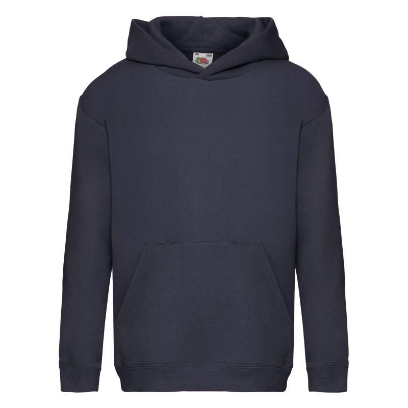 Premium 7030 Mit Kapuze Sweatshirthoodie Jungen Marine 5-6A von Fruit of the Loom