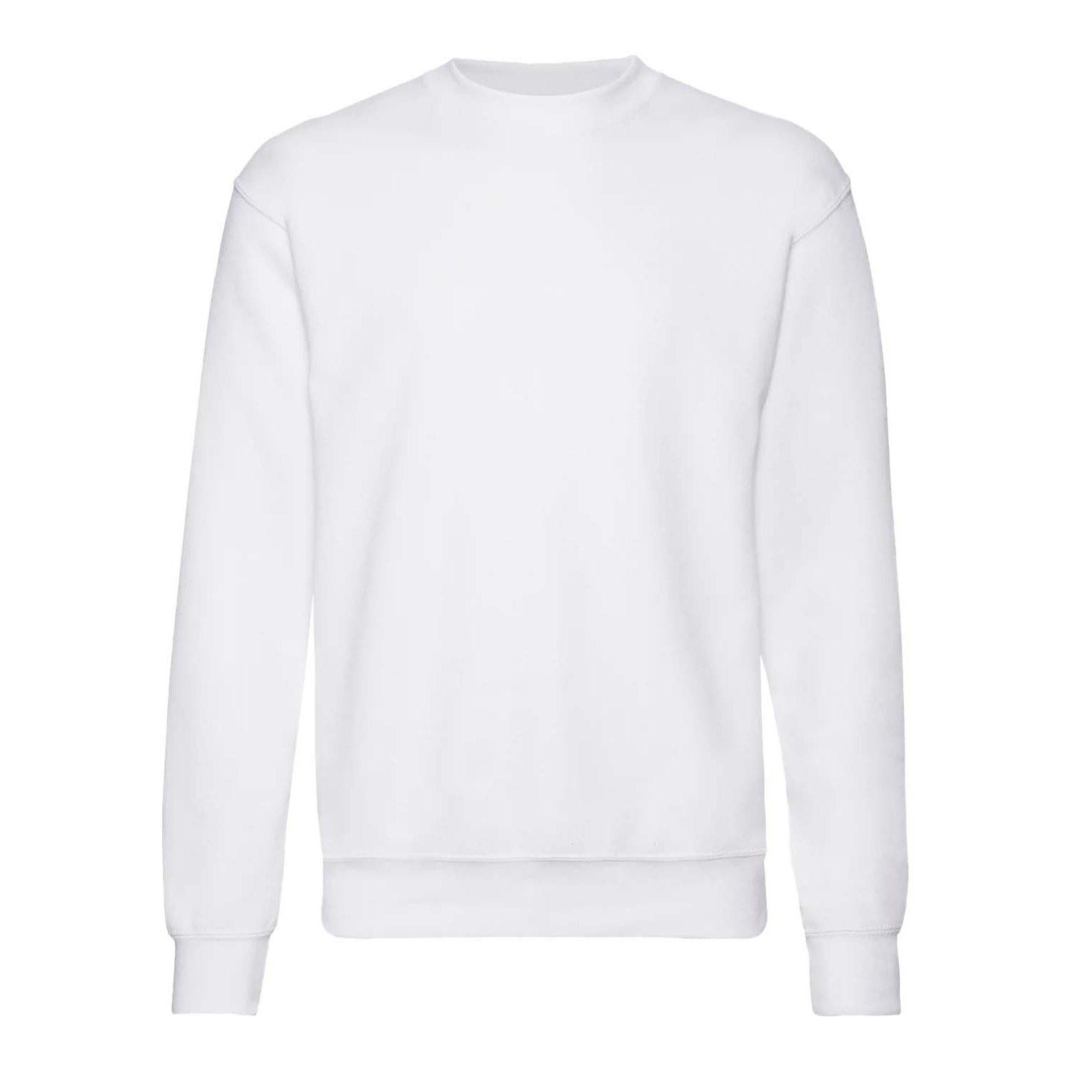 Fruit of the Loom - Premium Pullover (2er Pack), 7-8A, Weiss von Fruit of the Loom