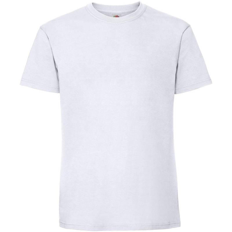 Premium Tshirt Damen Weiss 4XL von Fruit of the Loom