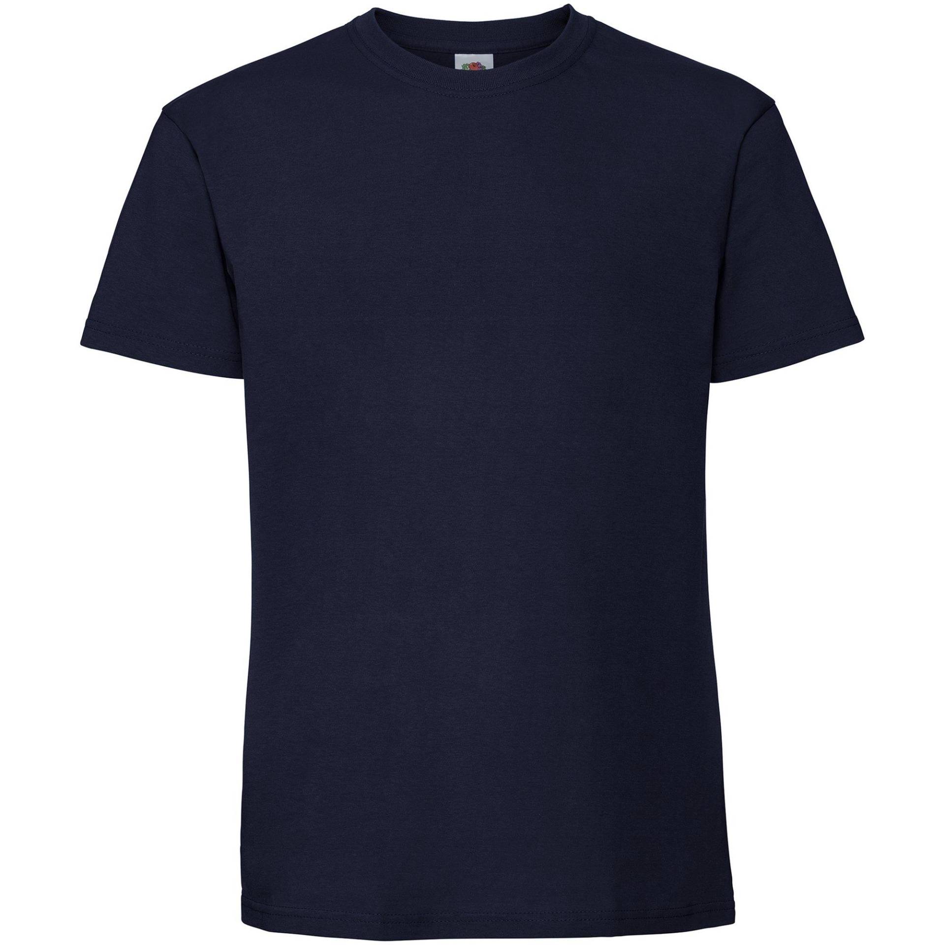 Premium Tshirt Damen Marine XL von Fruit of the Loom