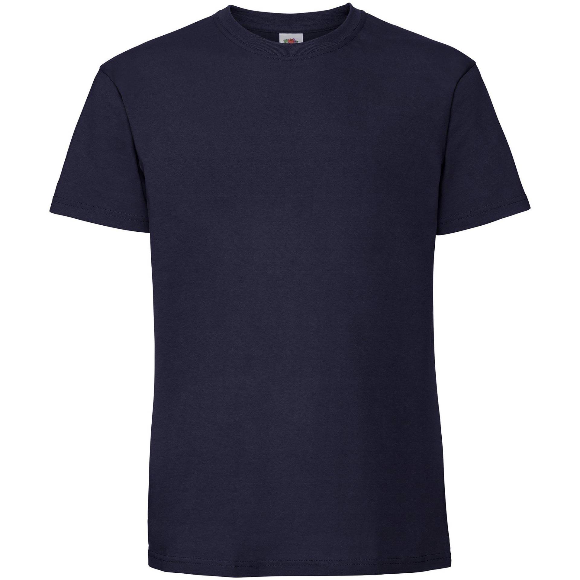 Premium Tshirt Damen Marine XL von Fruit of the Loom