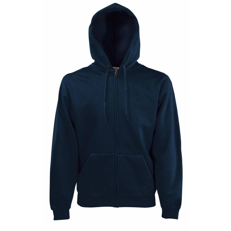 Premium Mit Kapuzejacke Herren Marine L von Fruit of the Loom