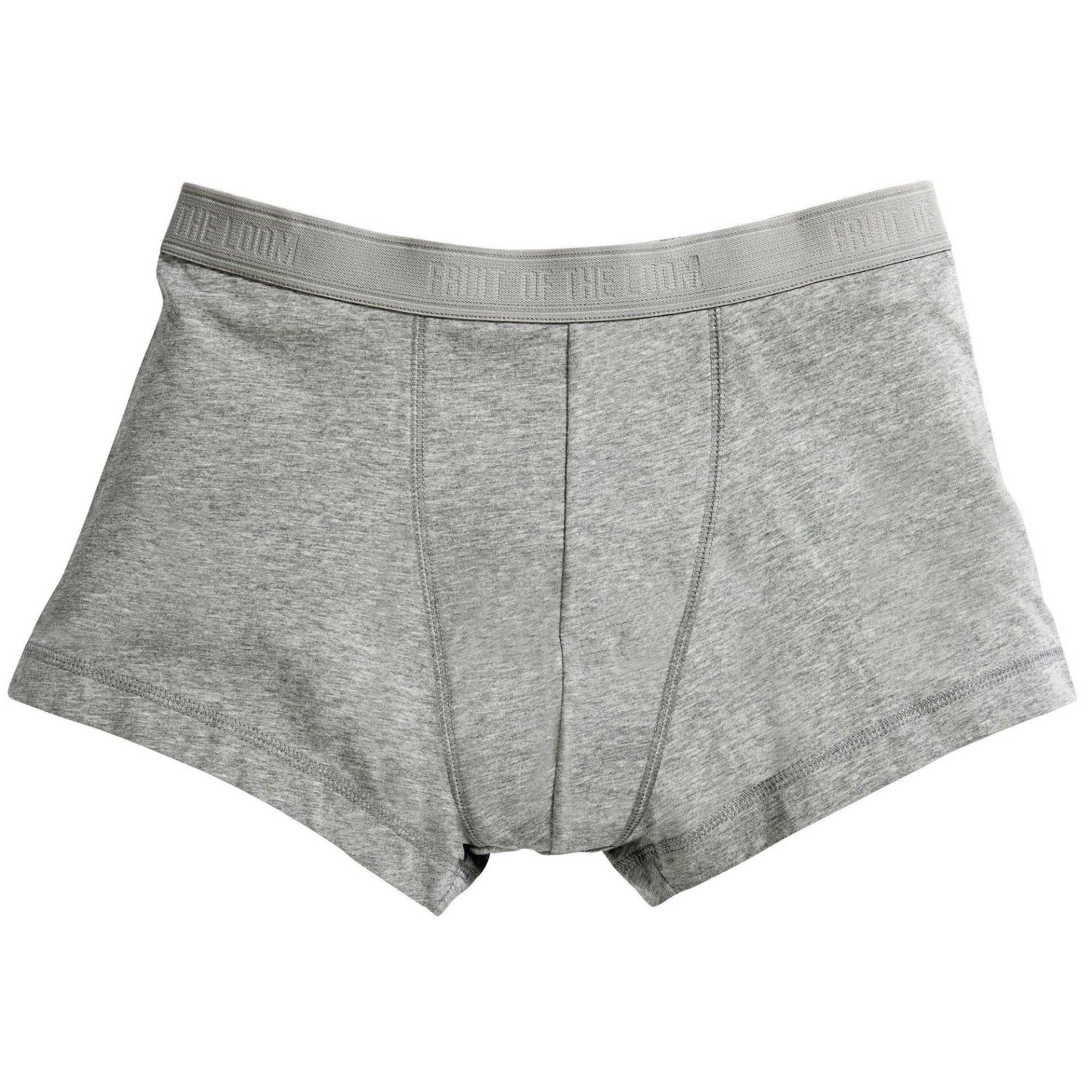 Shorty Boxershorts, 2erpack Herren Taubengrau XXL von Fruit of the Loom