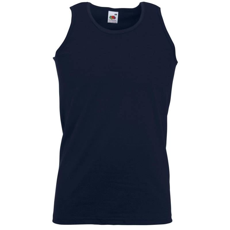 Sportlich Weste Tank Top Herren Marine XXL von Fruit of the Loom