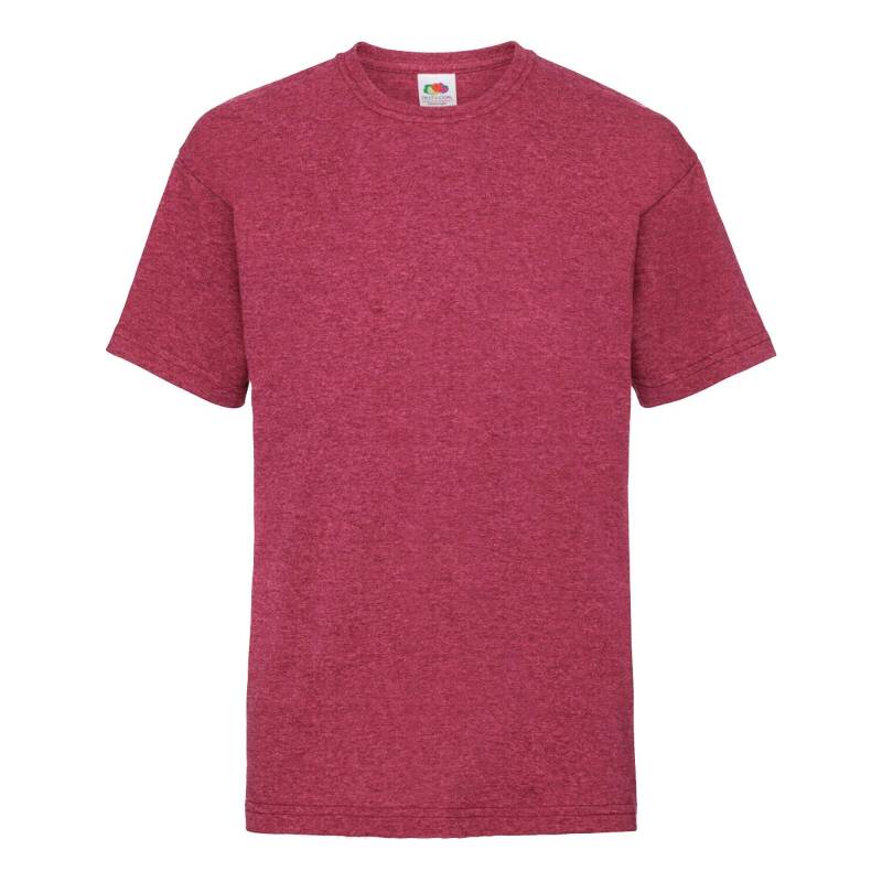 Tshirt, Kurzärmlig (2 Stückpackung) Jungen Rot Bunt 164 von Fruit of the Loom