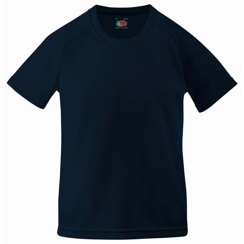 Tshirt Performance Sportwear Unisex Marine 128 von Fruit of the Loom