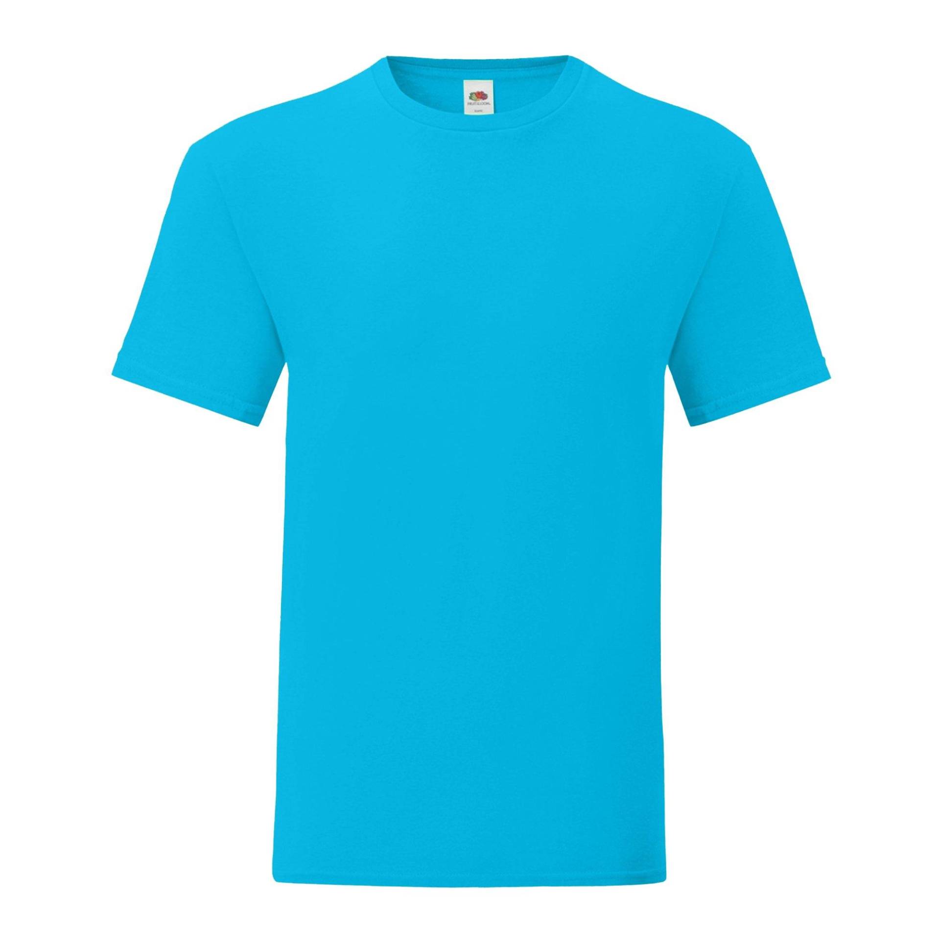 Iconic 150 Tshirt Herren Blau XXL von Fruit of the Loom