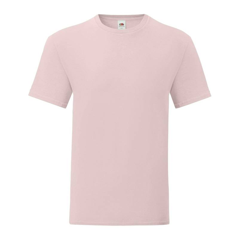 Iconic 150 Tshirt Herren Pink Teal L von Fruit of the Loom