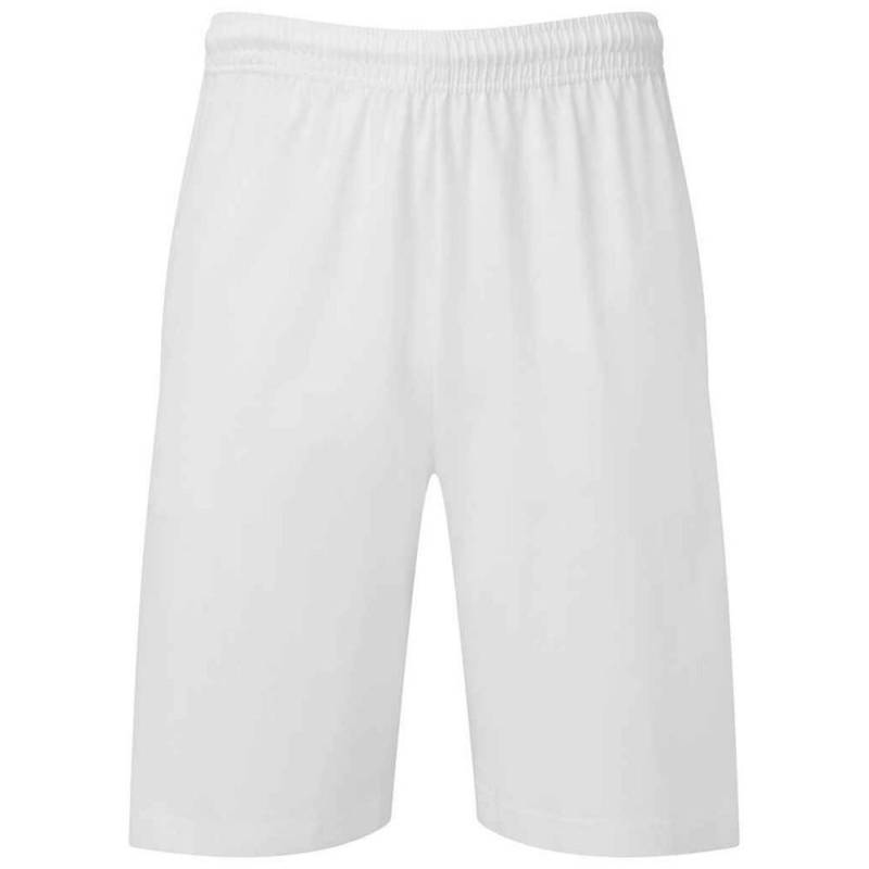 Fruit of the Loom - Iconic 195 Shorts, für Damen, Weiss, Größe L von Fruit of the Loom