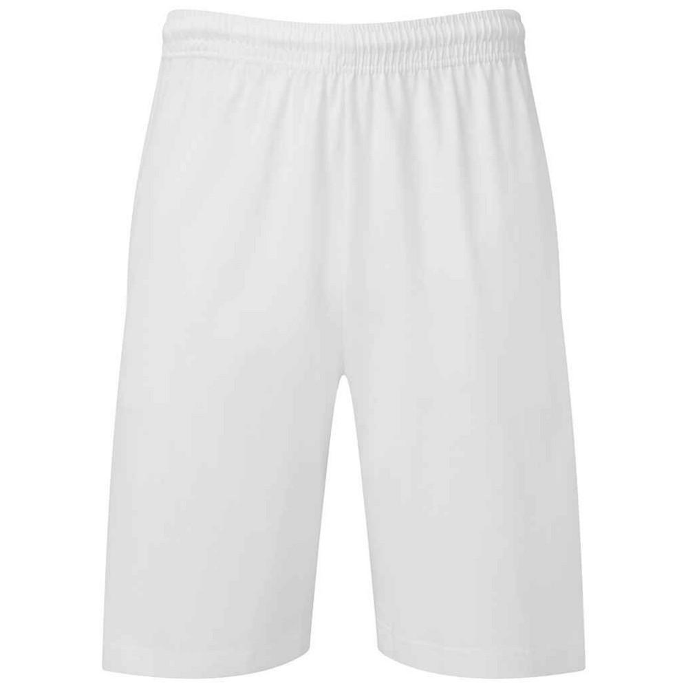 Fruit of the Loom - Iconic 195 Shorts, für Damen, Weiss, Größe S von Fruit of the Loom