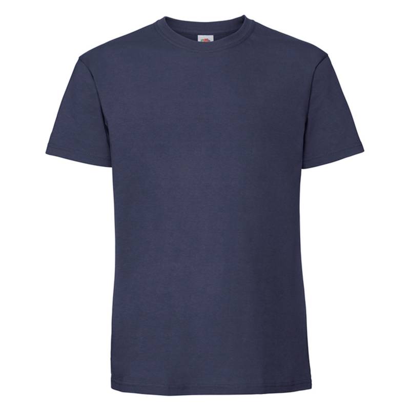 Iconic Premium Tshirt Herren Marine S von Fruit of the Loom