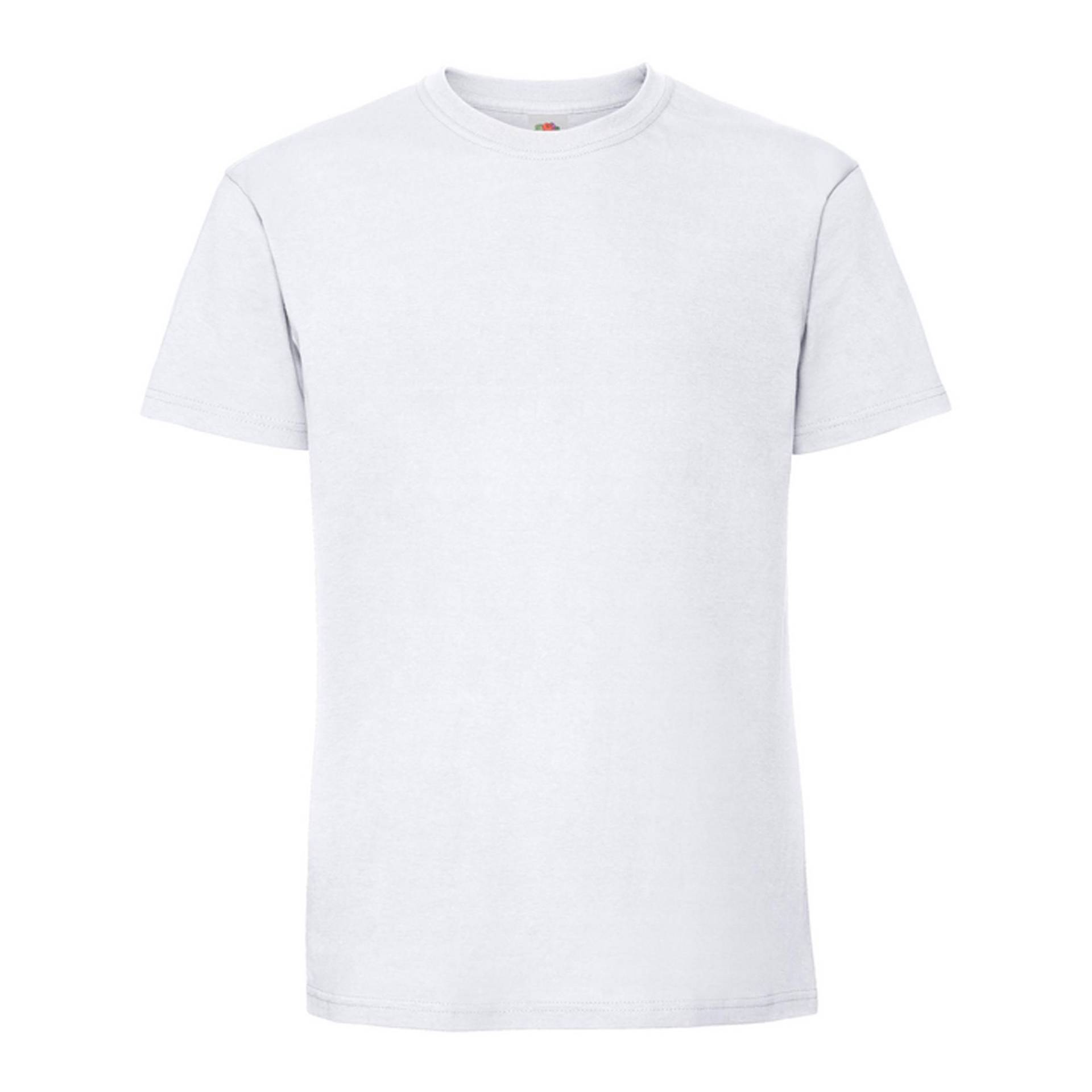 Iconic Premium Tshirt Herren Weiss 3XL von Fruit of the Loom