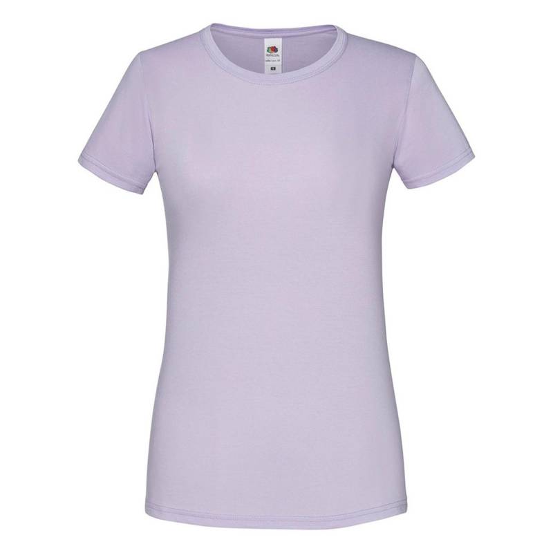 Fruit of the Loom - Iconic TShirt, für Damen, Lavendel, Größe XL von Fruit of the Loom