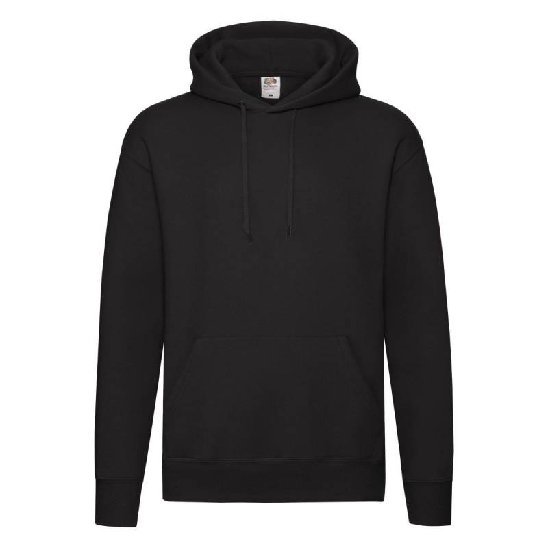 Kapuzenpullover Herren Schwarz L von Fruit of the Loom