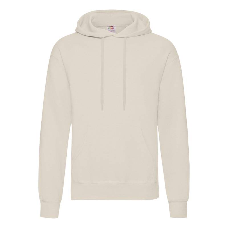 Kapuzenpullover Hoodie Kapuzensweater Herren Beige M von Fruit of the Loom