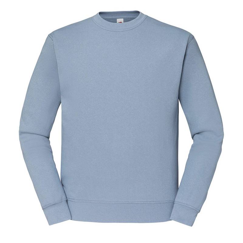 Klassik Drop Schulter Sweatshirt Herren Blau S von Fruit of the Loom