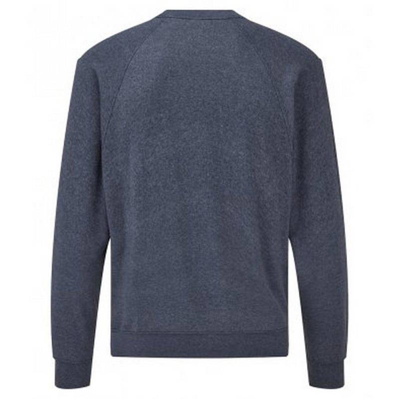 Klassische Raglan Sweatshirt Damen Marine L von Fruit of the Loom